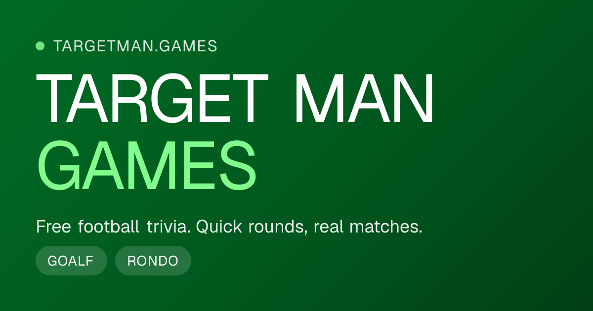 Target Man Games